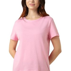 Women’s Cotton Relaxed Fit Lounge T Shirt – Relax Fit, Round Neck, Short Sleeves